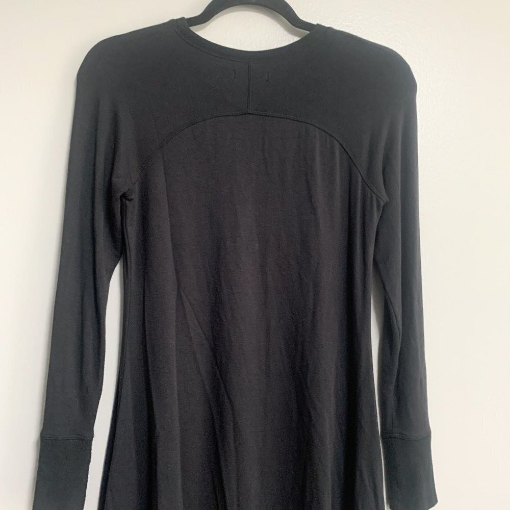 BDG Outfield Black Long Sleeve Fit Flare Mini Dress Size S - Picture 10 of 13